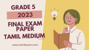 Grade -5scholarhsop -exam paper- 2023